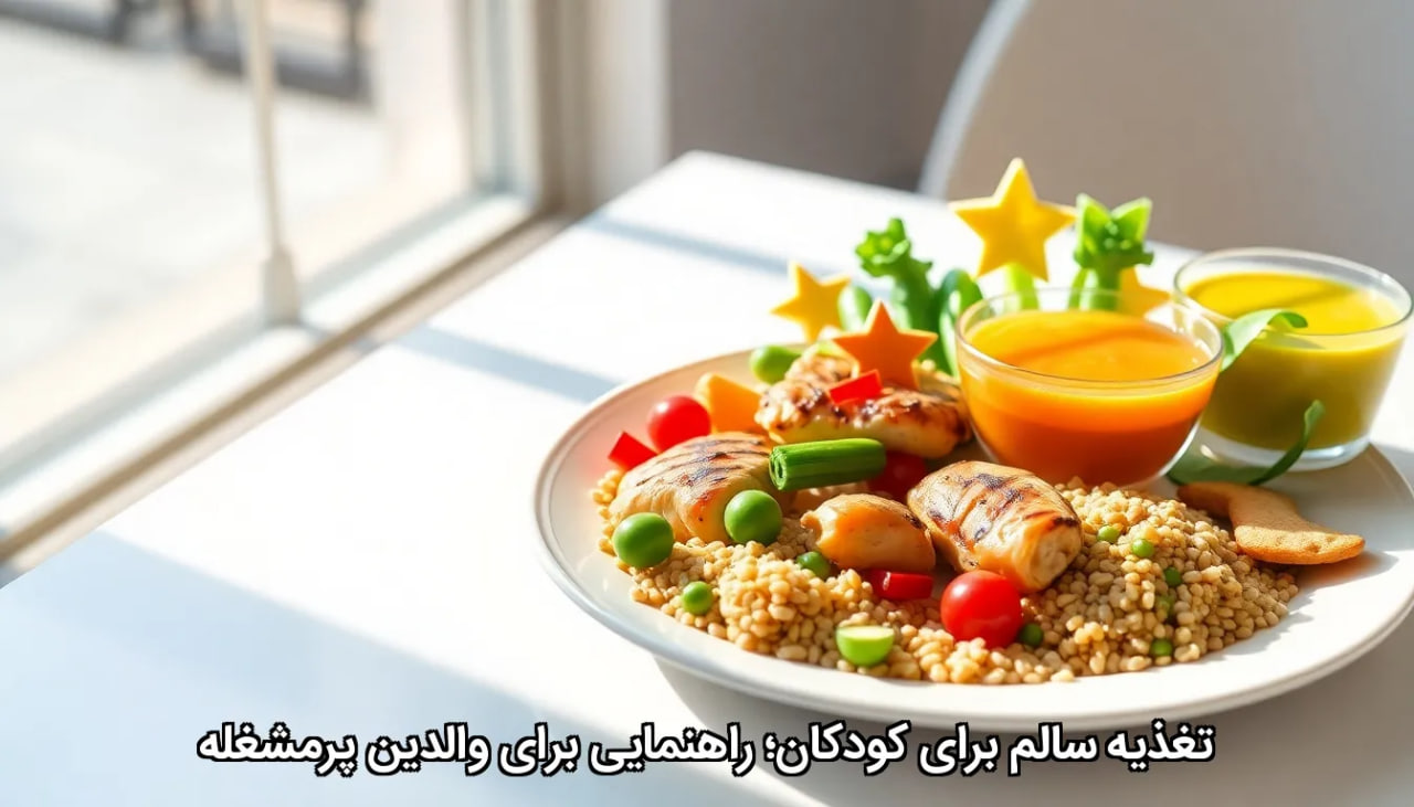 تغذیه سالم برای کودکان؛ راهنمایی برای والدین پرمشغله