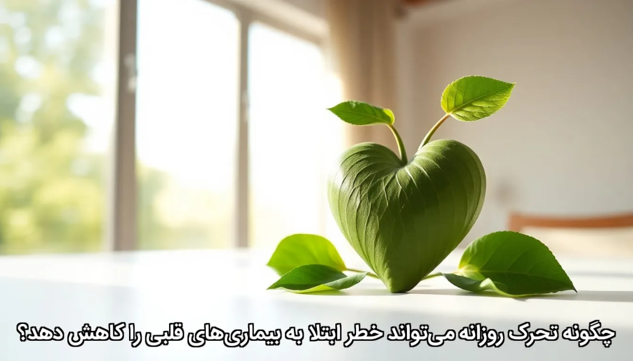 چگونه تحرک روزانه می‌تواند خطر ابتلا به بیماری‌های قلبی را کاهش دهد؟