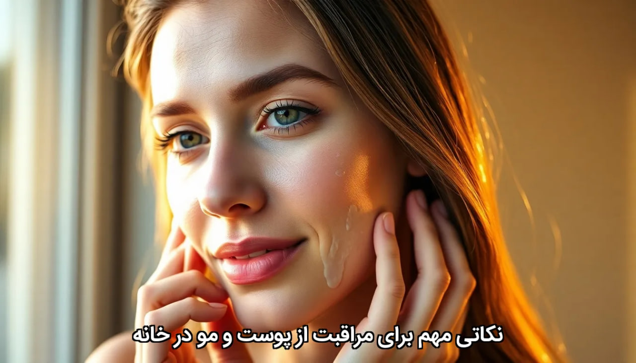 نکاتی مهم برای مراقبت از پوست و مو در خانه