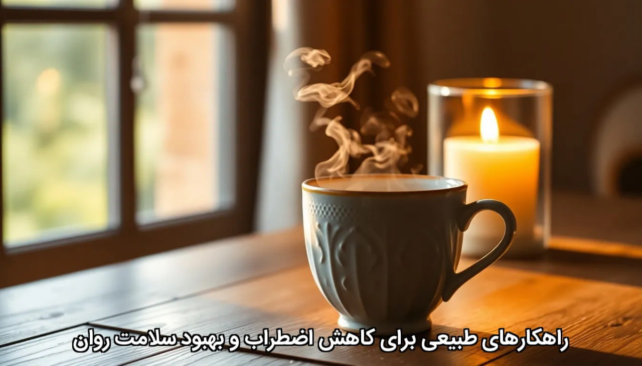 راهکارهای طبیعی برای کاهش اضطراب و بهبود سلامت روان