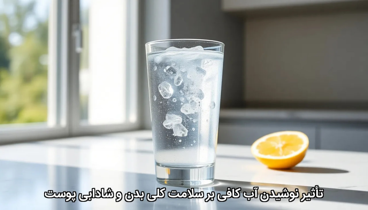 تأثیر نوشیدن آب کافی بر سلامت کلی بدن و شادابی پوست