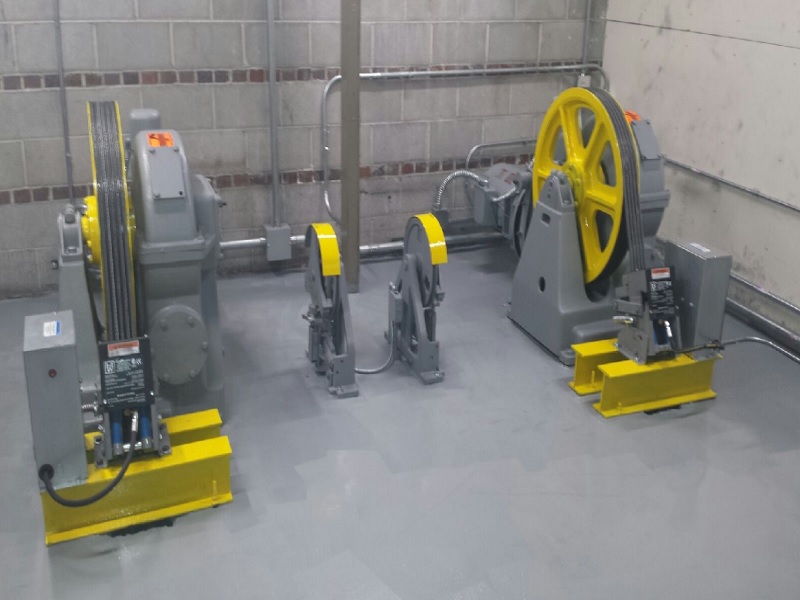 موتورخانه آسانسور ۲ به ۱