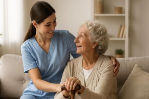 مراقبت های بهداشتی و درمانی خانگی در بریتانیا