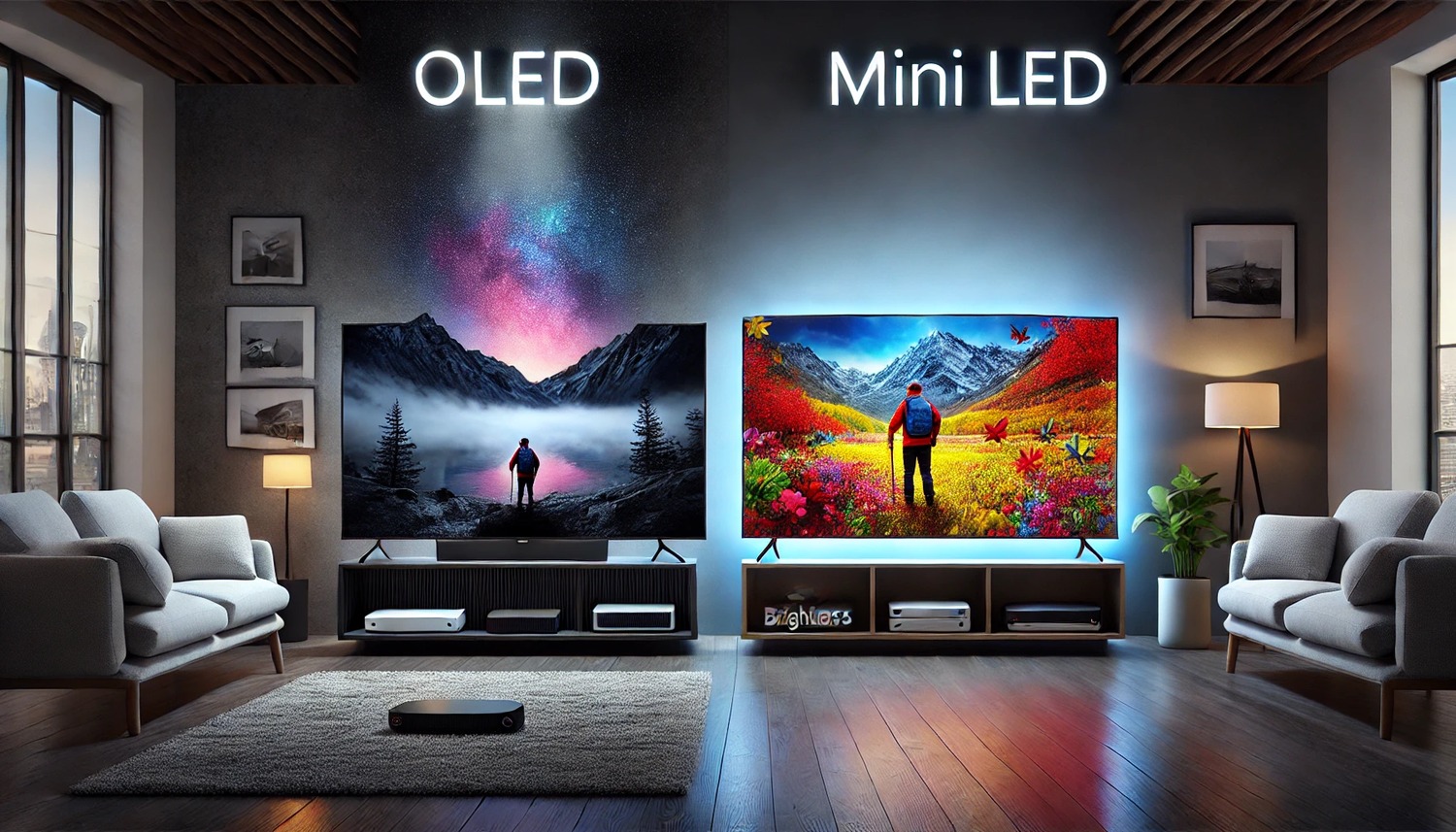 مقایسه OLED و Mini LED در تلویزیون‌های سونی