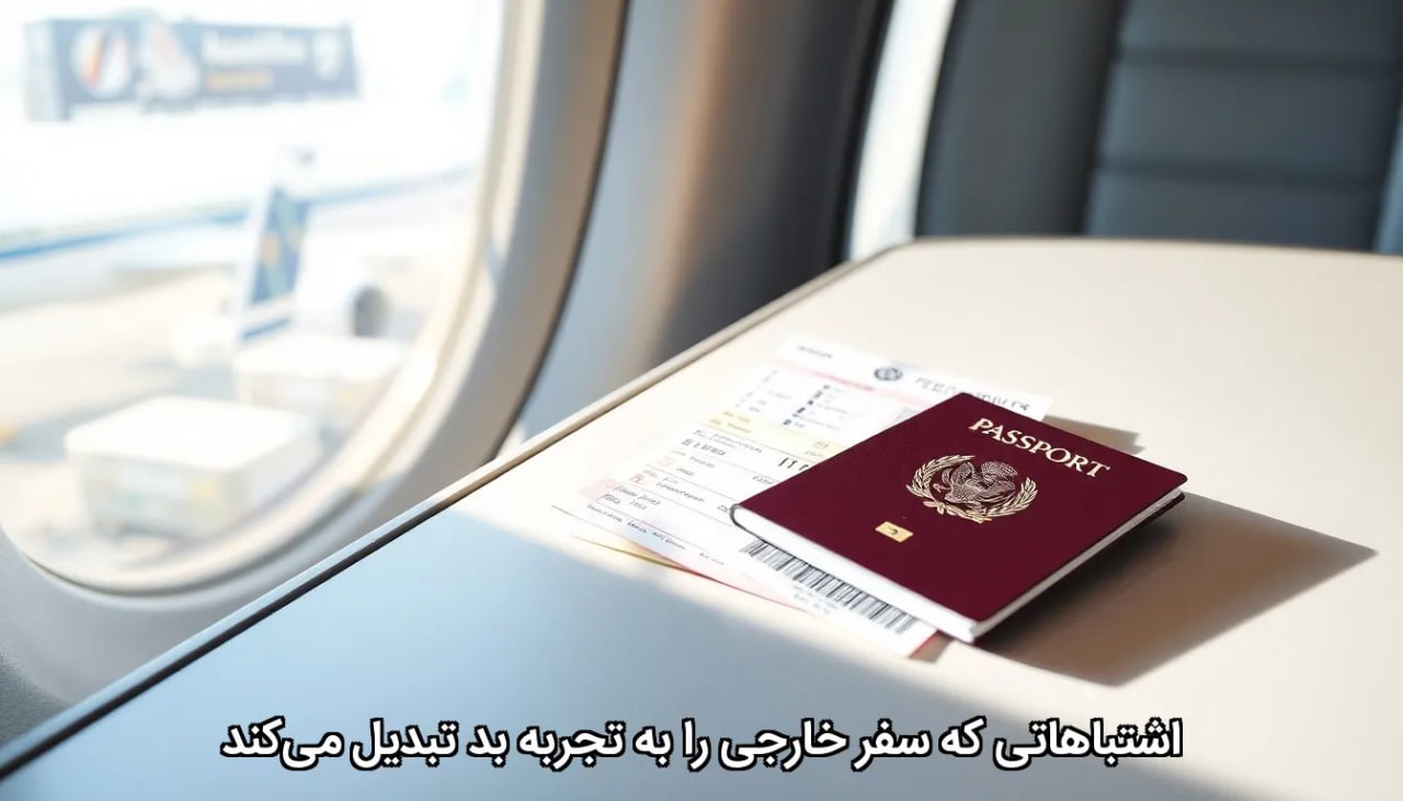 اشتباهاتی که سفر خارجی را به تجربه بد تبدیل می‌کند