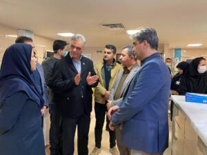 بازدید شبانه رئیس‌کل سازمان نظام پرستاری از بیمارستان کودکان مفید