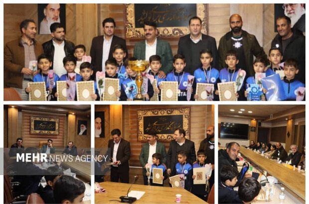 تجلیل از استعدادهای فوتبالی نونهالان در باغستان با حضور مسئولان شهری تجلیل از استعدادهای فوتبالی نونهالان در باغستان با حضور مسئولان شهری