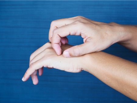 خارش انگشتان دست, درمان خارش انگشتان دست