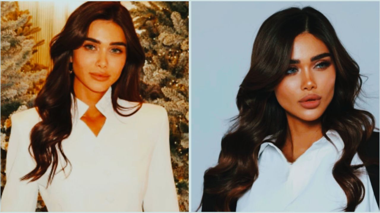 هیوا امین زیباترین زن خاورمیانه در سال ۲۰۲۵ شد/ عکس قبل و بعد از عمل زیبایی مدل ایرانی