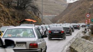آخرین وضعیت راه‌های کشور/ ترافیک سنگین در چالوس و هراز