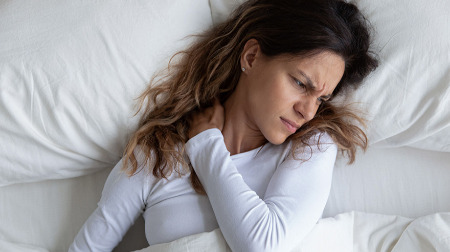 درد شانه شبانه, علت درد شانه در شب