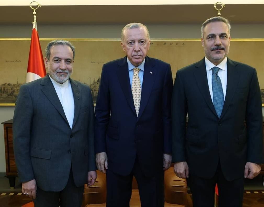 دیدار و گفت و گوی عراقچی با اردوغان