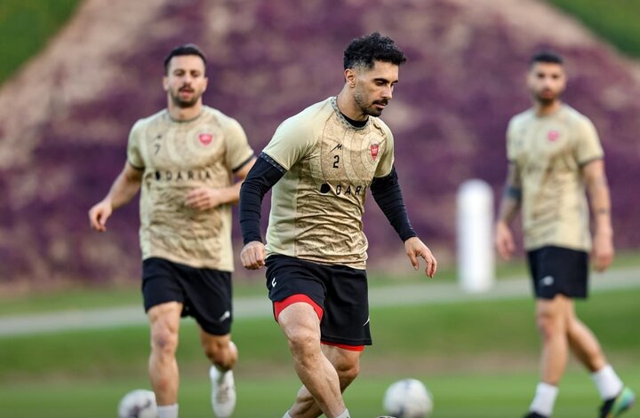 سرگیف در تمرین شاداب پرسپولیس شرکت کرد