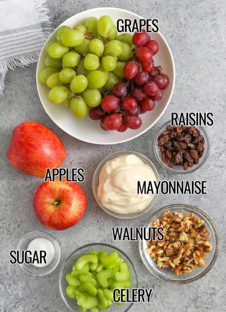 روش نگهداری از سالاد والدورف