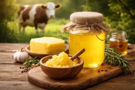 بررسی خواص روغن گاوی