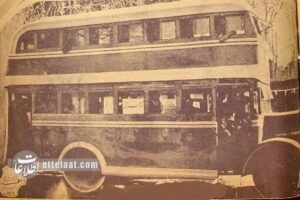 تهران قدیم/ ورود اولین اتوبوس ۲ طبقه به ایران + عکس