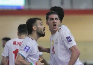 تیم‌ملی فوتسال ایران صدرنشین شد