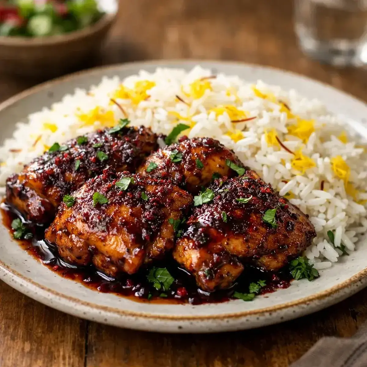 طرز تهیه مرغ سماقی با رب انار/ طعمی متفاوت برای یک وعده خاص