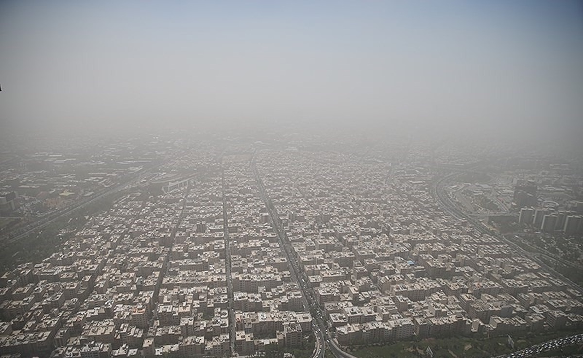 وضعیت هوای تهران امروز شنبه ۲۳ اسفند ۱۴۰۴ / شاخص آلودگی تهران ۱۲۶ شد