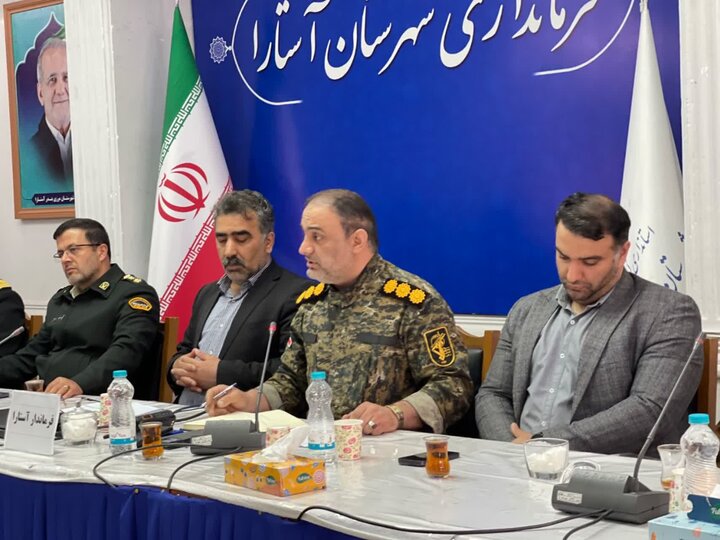 آستارا آماده برگزاری رزمایش سراسری «جان‌فدا» برای ایران امام رضایی