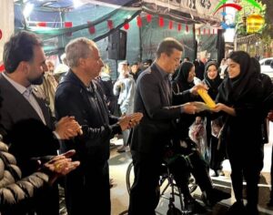 اقدام زیبای یک  ورزشکار درمورد فرشتگان پرپر شده دبستان میناب