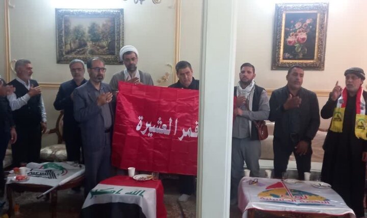 دیدار با خانواده شهیده سلامت «انیسه السادات امیدعلی» در بروجرد