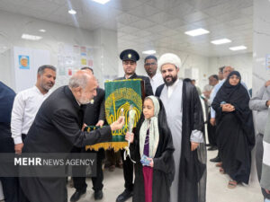 عطر رضوی در فضای بیمارستان حضرت ابوالفضل (ع) میناب طنین‌انداز شد