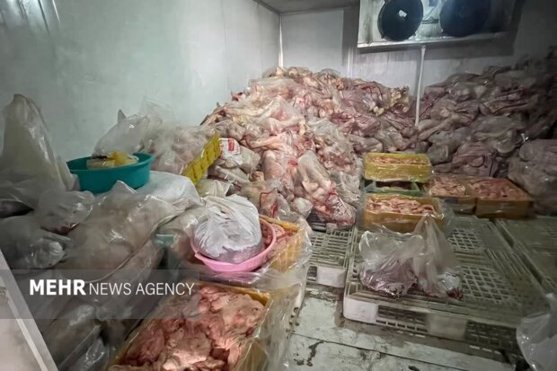 معدوم‌سازی ۷۷۰۰ کیلوگرم مواد خام دامی غیربهداشتی در تبریز