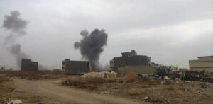 مقر حشد الشعبی در موصل مورد حمله قرار گرفت