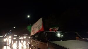 میدان‌داری خودرویی مردم فراهان در پنجاه و یکمین شب حماسه