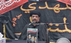 مراسم هفتمین روز تدفین رهبر شهید امت در گناوه برگزار شد