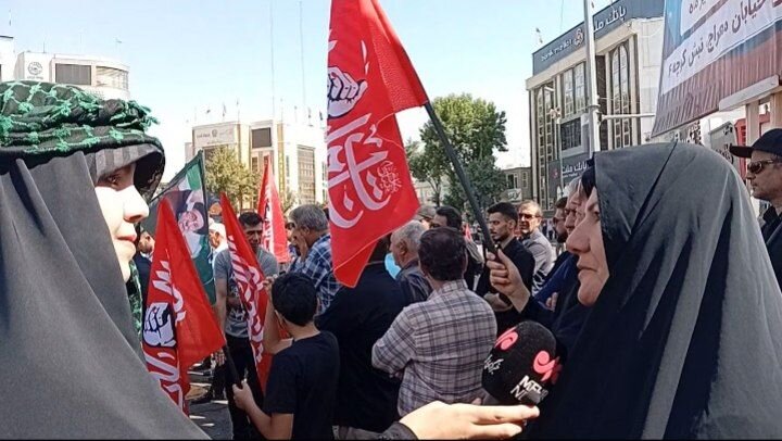 سنندج زیر پرچم «یا لثارات الحسین»؛ گام‌هایی به عشق کربلا