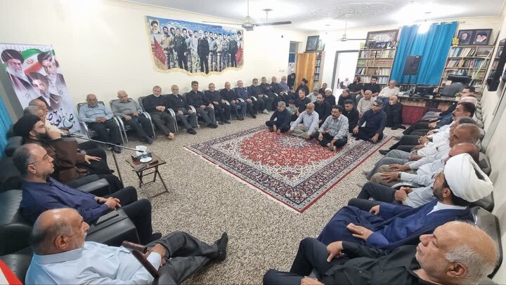 مراسم سوگواری سالروز شهادت  امام رضا(ع) در گناوه برگزار شد