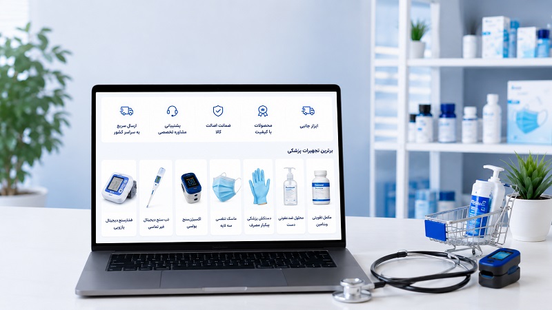 راه اندازی فروشگاه تجهیزات پزشکی آنلاین را یاد بگیرید! سایت تجهیزات پزشکی